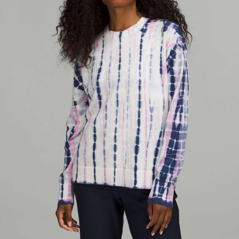 (nwot) Lululemon Tie Dye Crewneck Sweater